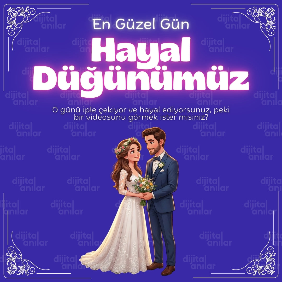 Hayalimizdeki Düğünümüz Animasyonu